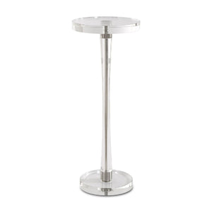   Crystal Pedestal Drink Table | Oroa.com