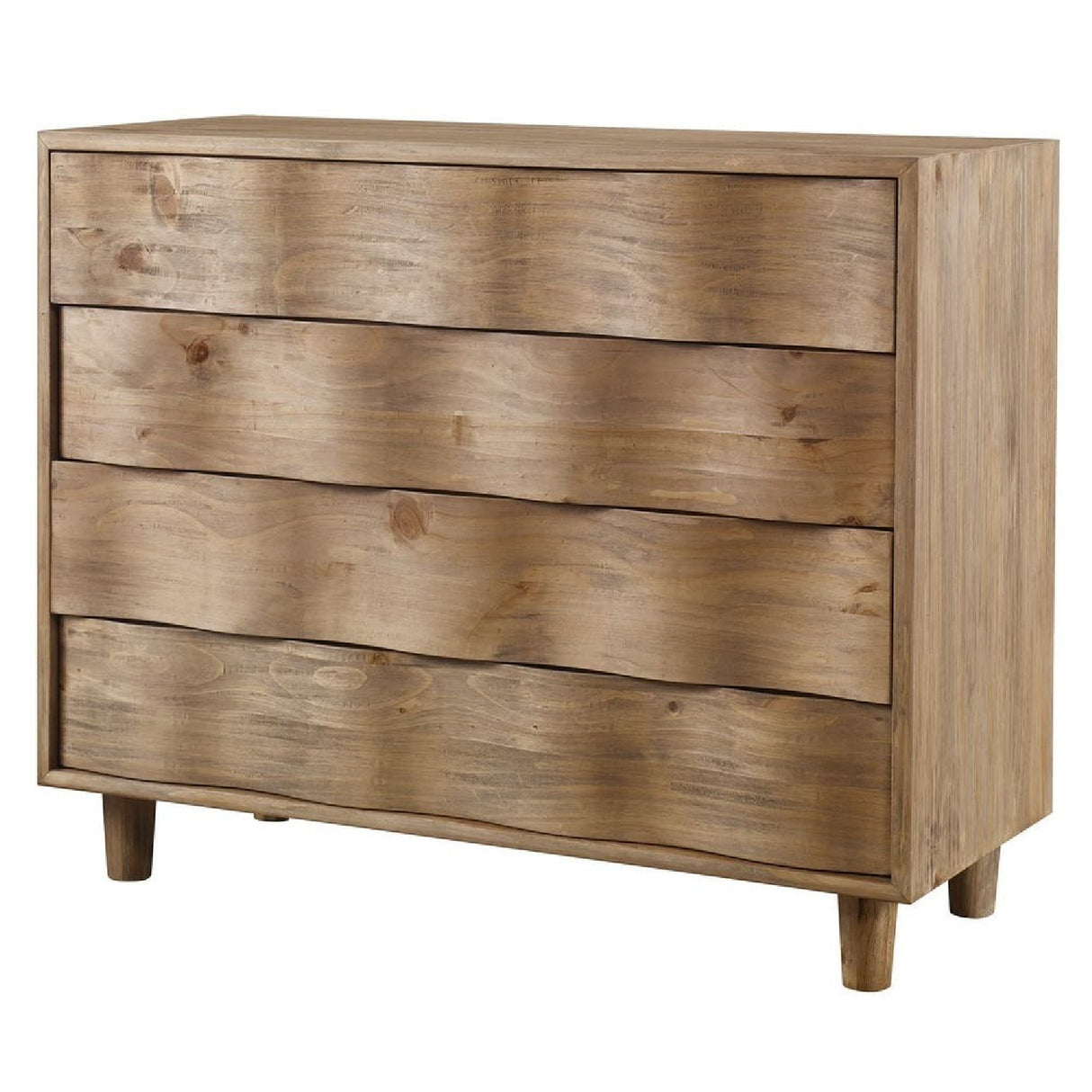   Pine Wood 4-Drawer Accent Chest | Oroa.com