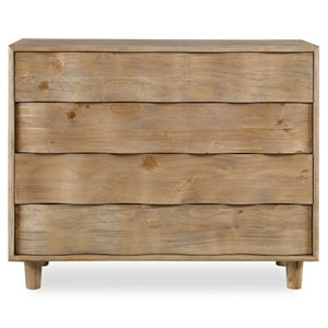   Pine Wood 4-Drawer Accent Chest | Oroa.com