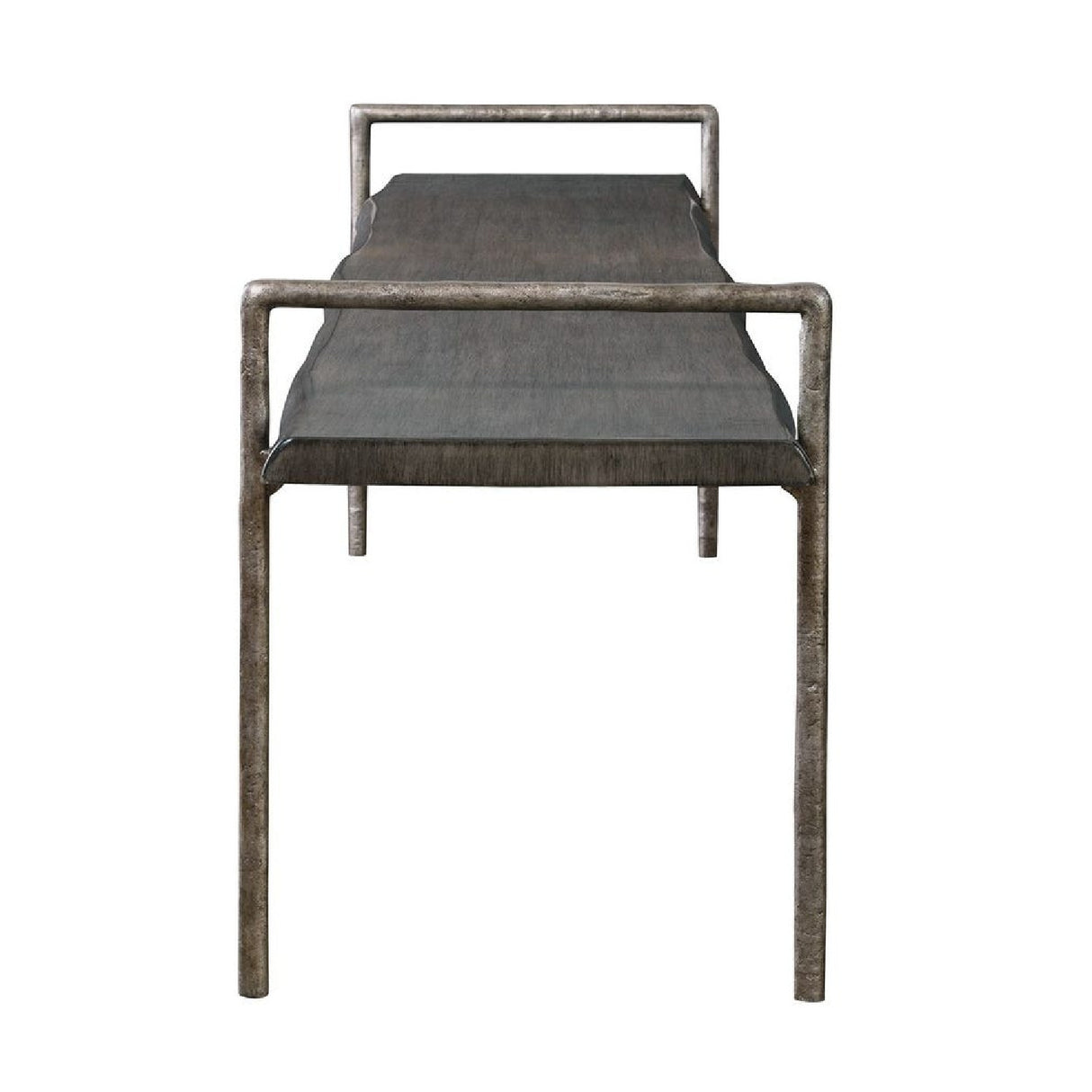   Gray Acacia Wood Bench | Oroa.com