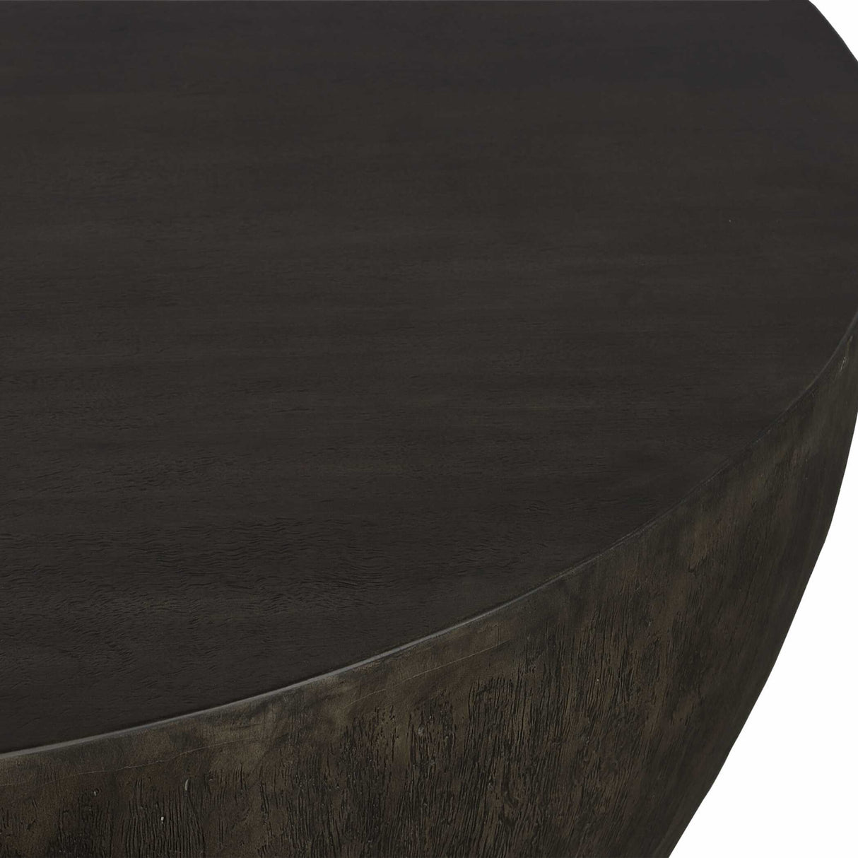   Round Mango Wood Coffee Table | Oroa.com