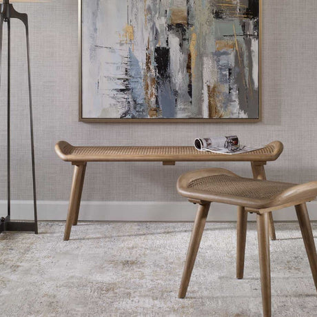   Woven Rattan Bench S | Oroa.com
