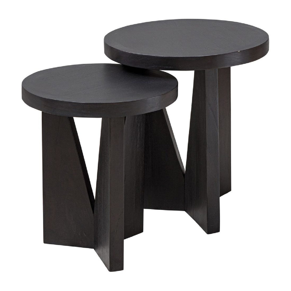   Black Mindi Nesting Tables (2) | Oroa.com