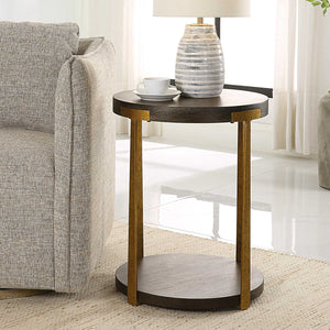   Round Two-Layer Side Table | Oroa.com