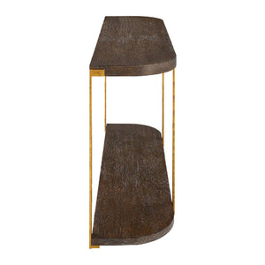   Brown Oak Console Table | Oroa.com