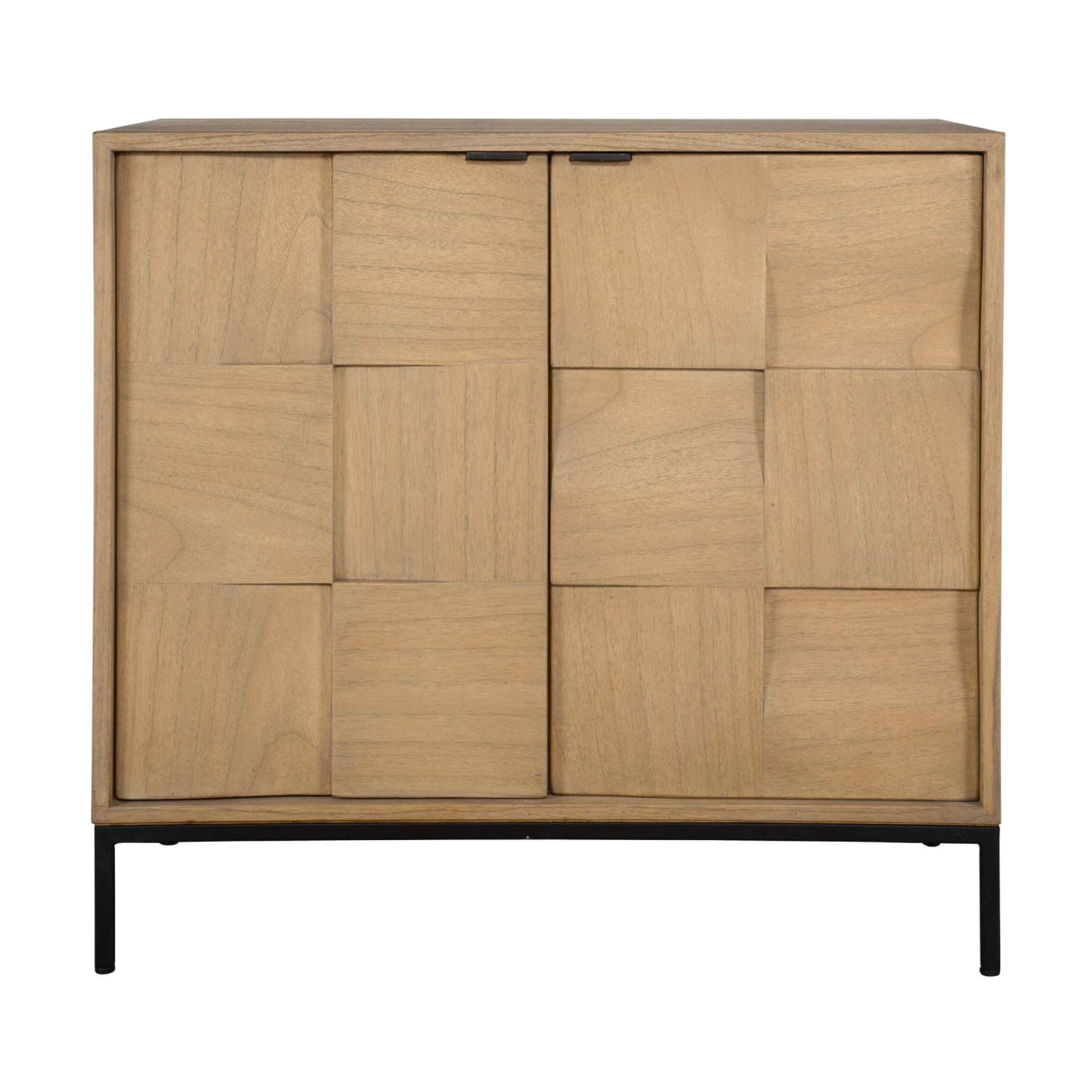   Geometric Patterned 2-Door Cabinet | Oroa.com