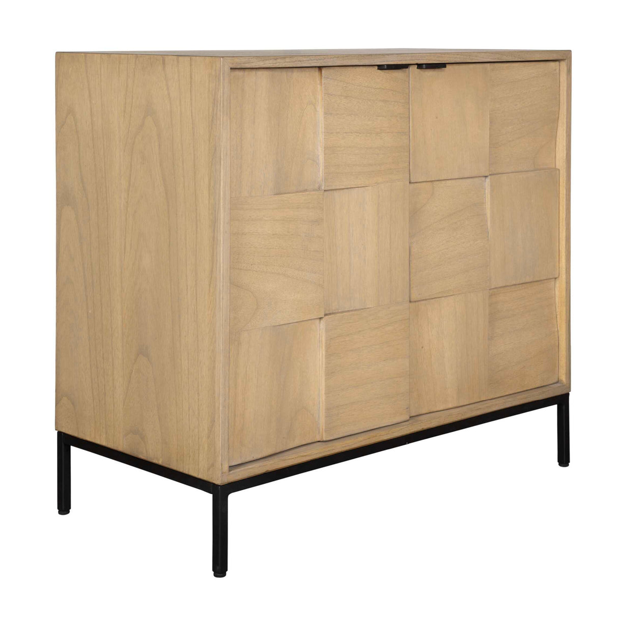   Geometric Patterned 2-Door Cabinet | Oroa.com