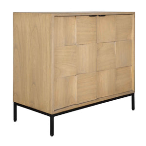   Geometric Patterned 2-Door Cabinet | Oroa.com