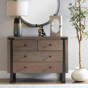   Light Oak 4-Drawer Chest | Oroa.com