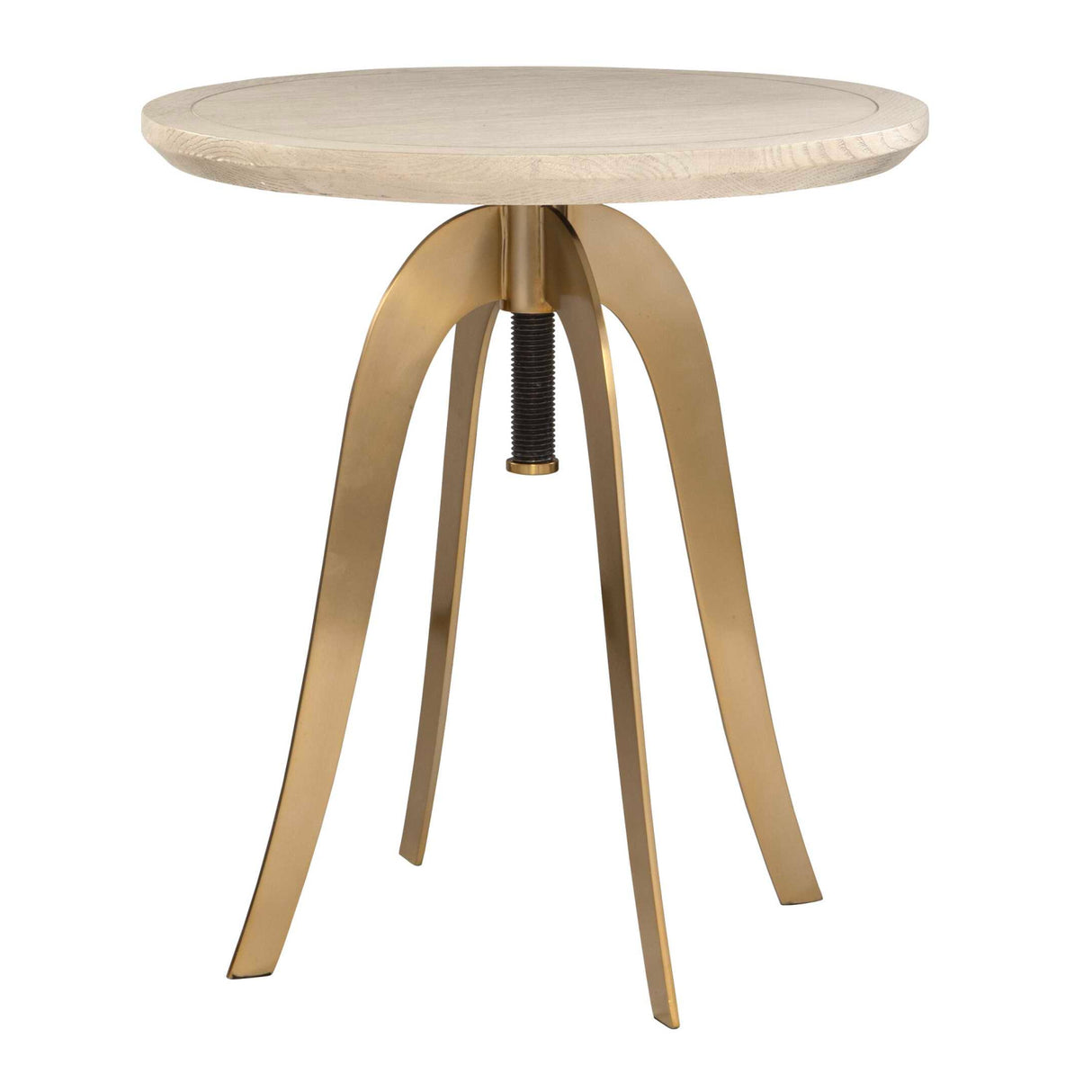   White Oak Adjustable Accent Table | Oroa.com