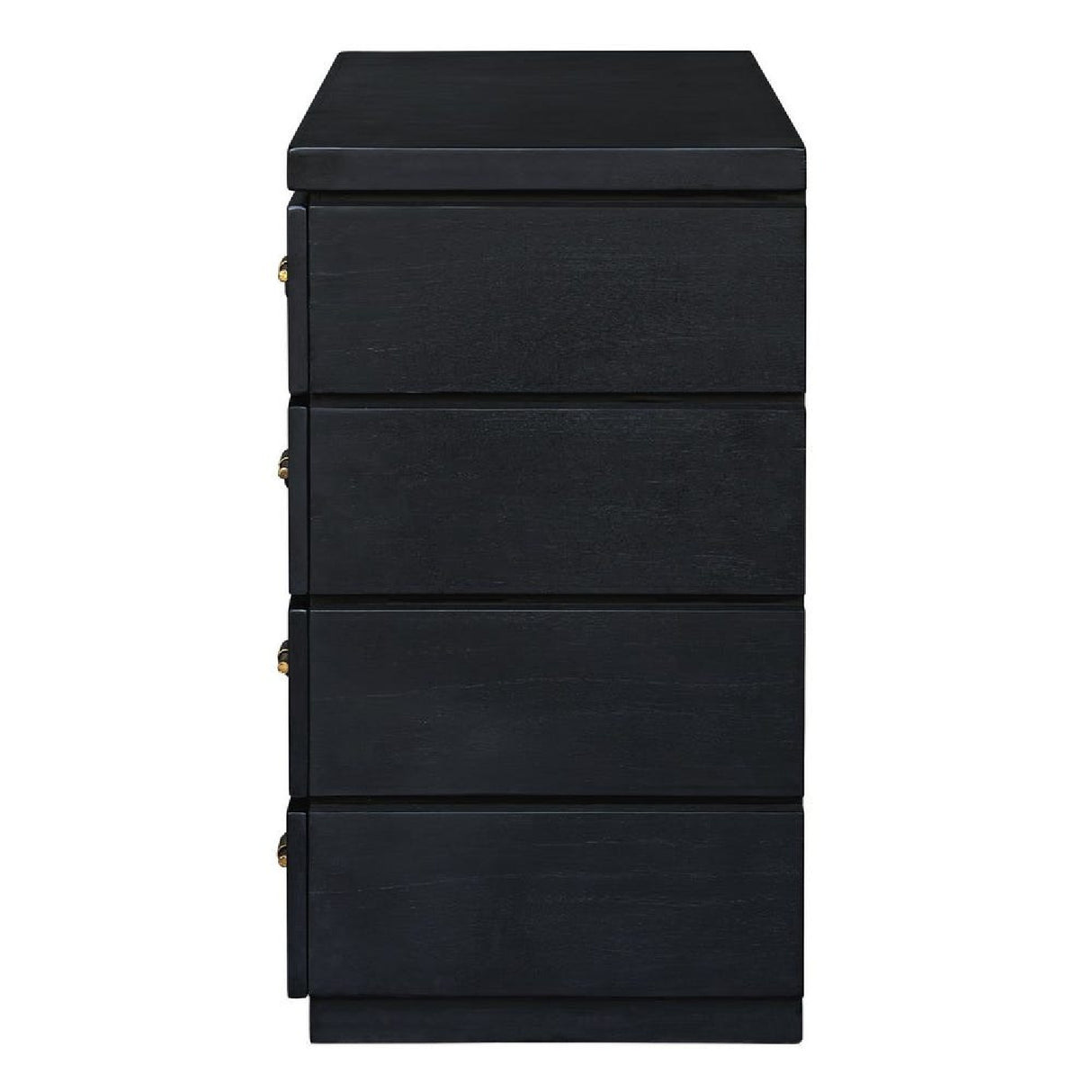  Black Mahogany 4-Drawer Accent Chest | Oroa.com