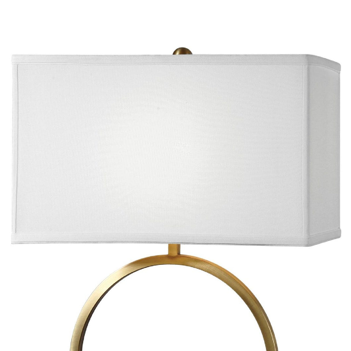   Brushed Brass Ring Table Lamp | Oroa.com