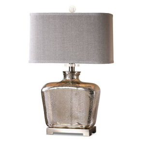  Speckled Mercury Glass Table Lamp | Oroa.com
