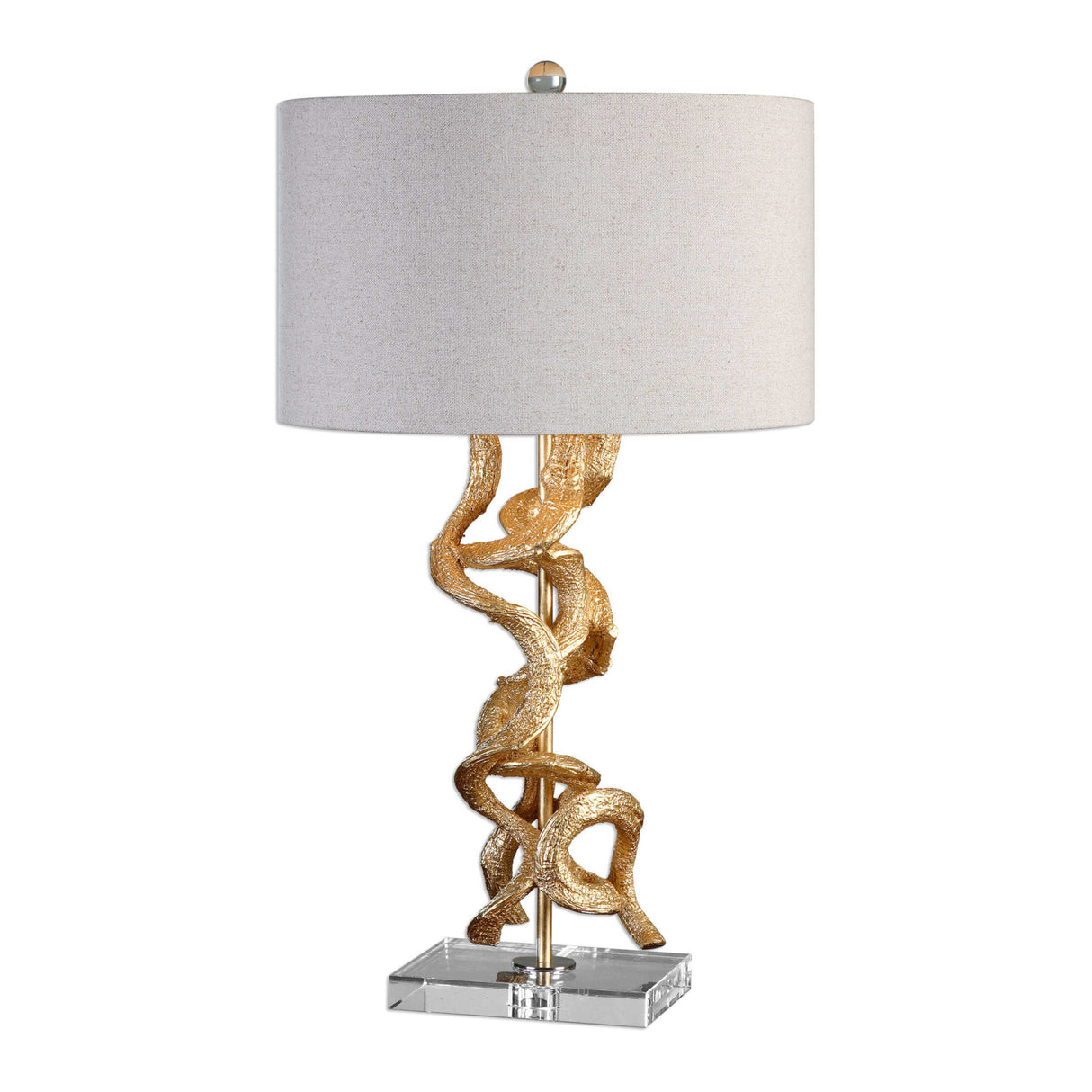   Gold Entwined Table Lamp | Oroa.com