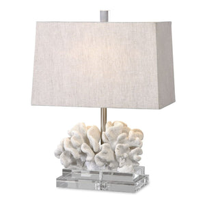   White Reef-Inspired Table Lamp | Oroa.com
