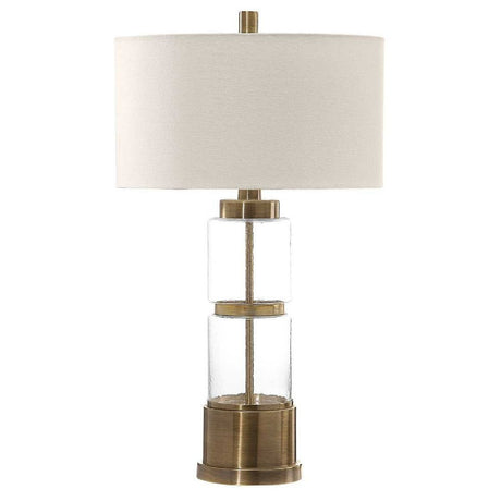   Modern European furniture - Stacked Glass Column Table Lamp - www.oroa.com | Oroa.com