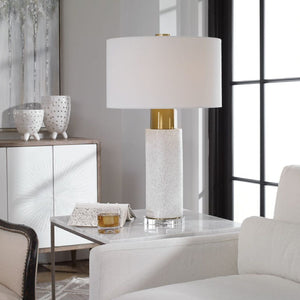  Bleached Concrete Table Lamp | Oroa.com