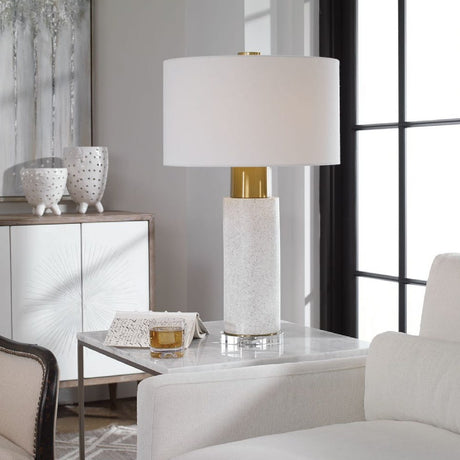   Bleached Concrete Table Lamp | Oroa.com