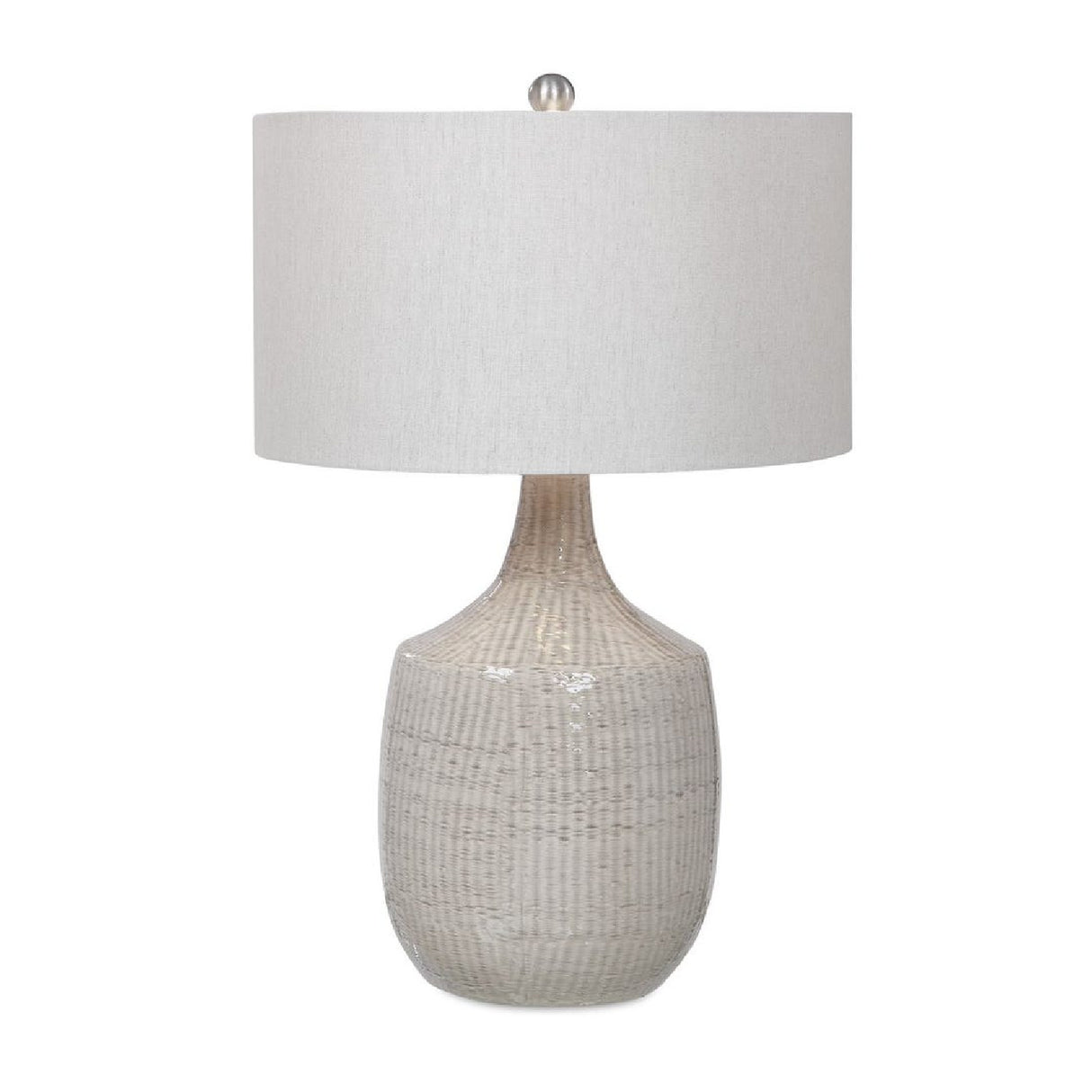   Gray Ceramic Table Lamp | Oroa.com