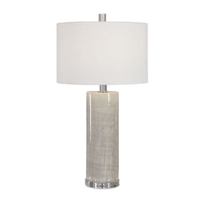   Beige Glazed Ceramic Table Lamp | Oroa.com