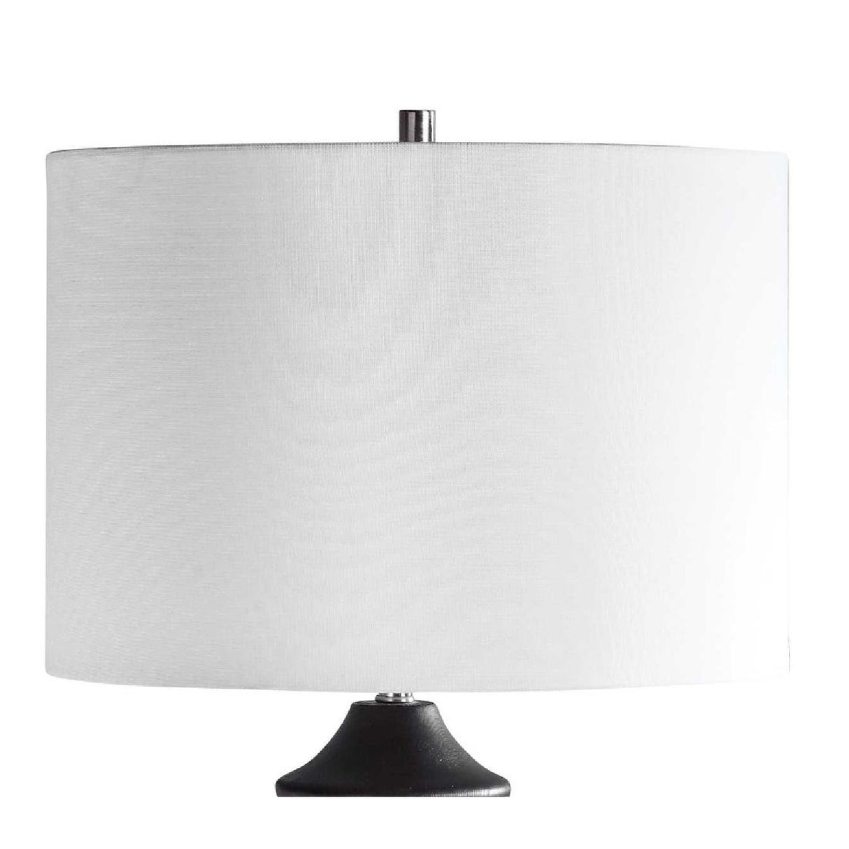   Rustic Black Wood Table Lamp | Oroa.com