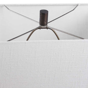   Black Cast Iron Table Lamp | Oroa.com