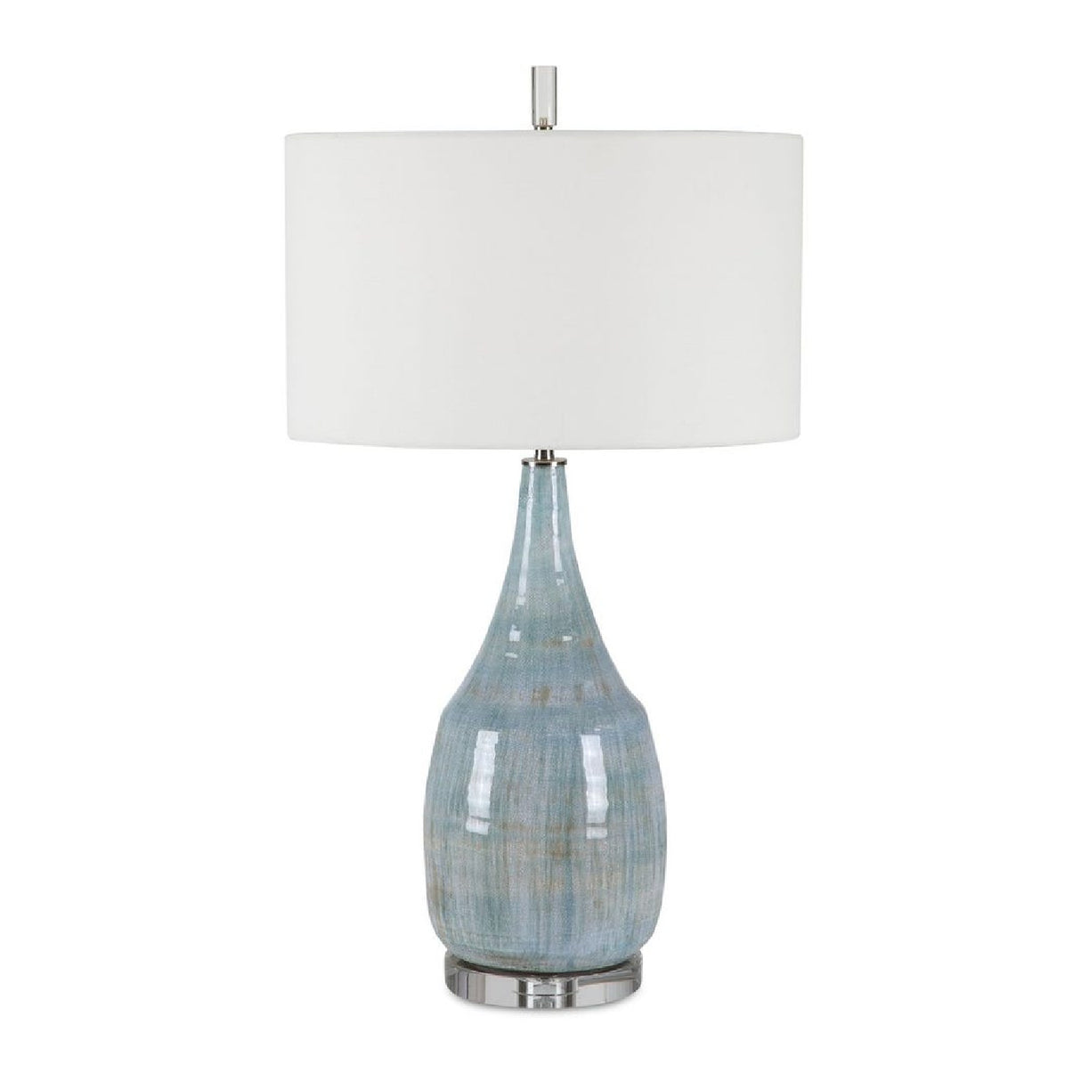   Crackle Glazed Ceramic Table Lamp | Oroa.com