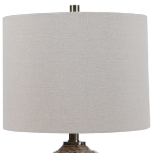   Wavy Ribbed Ceramic Table Lamp | Oroa.com