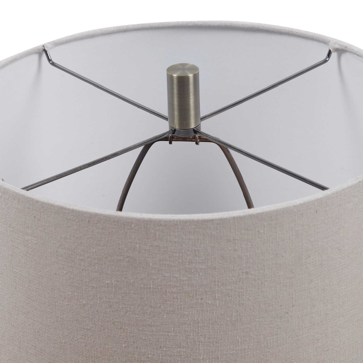   Wavy Ribbed Ceramic Table Lamp | Oroa.com