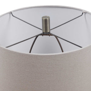   Wavy Ribbed Ceramic Table Lamp | Oroa.com