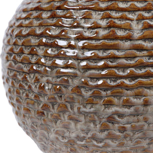   Wavy Ribbed Ceramic Table Lamp | Oroa.com