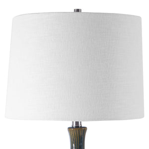   Fluted Gradient Ceramic Table Lamp | Oroa.com