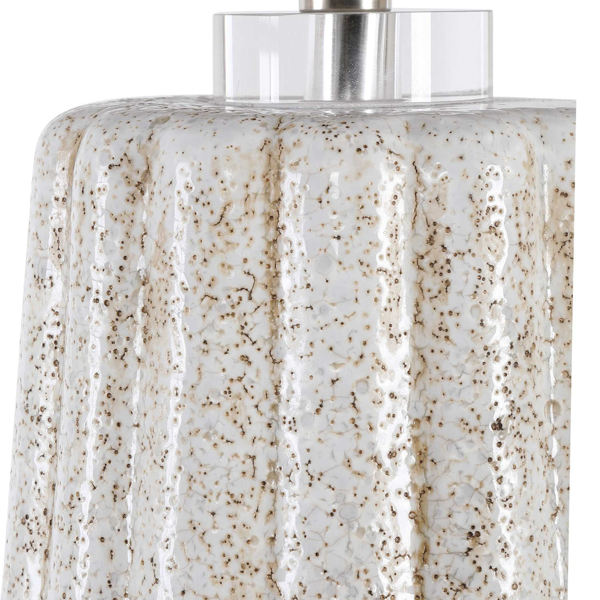   Fluted Ceramic Table Lamp | Oroa.com