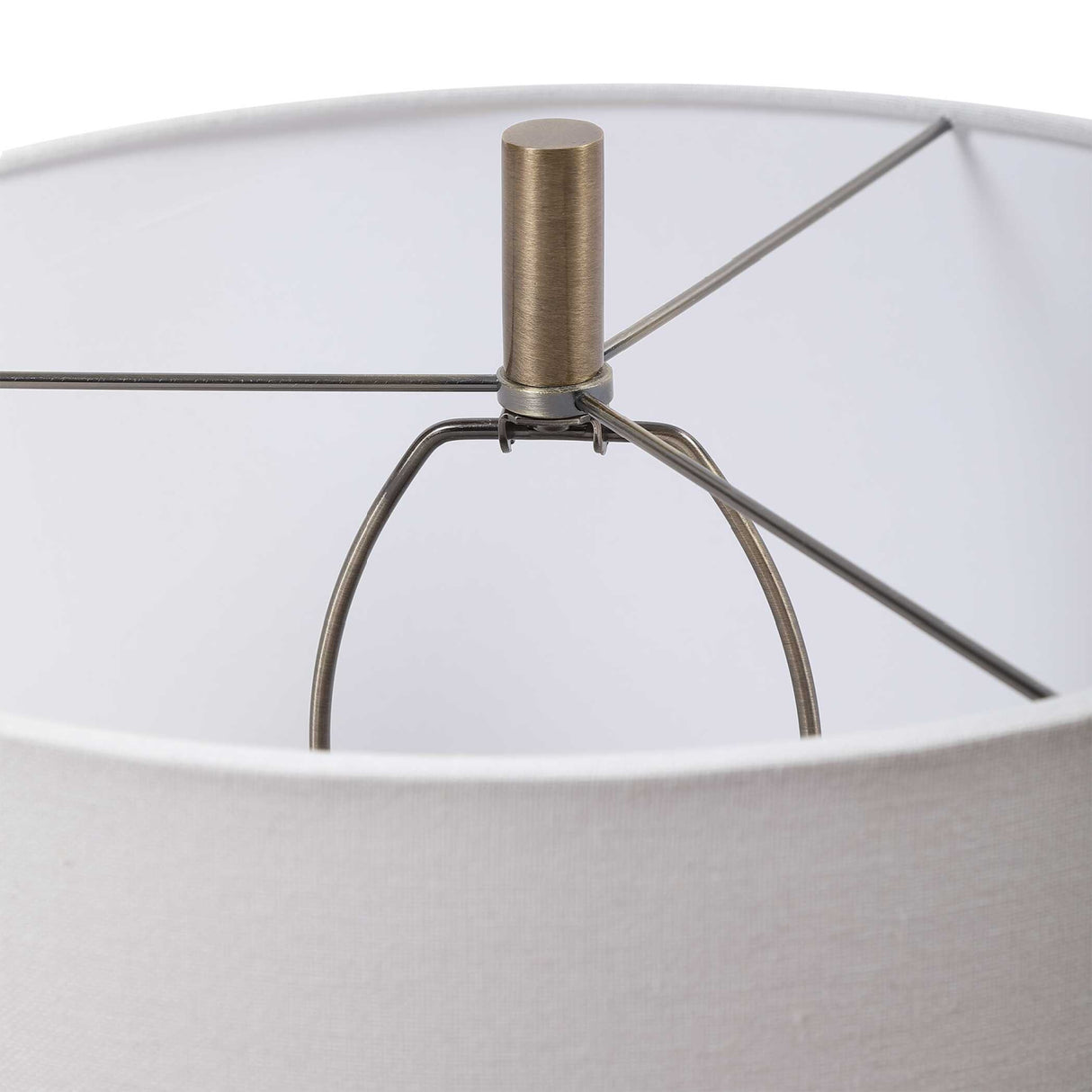   Cylindrical Clear Glass Table Lamp | Oroa.com