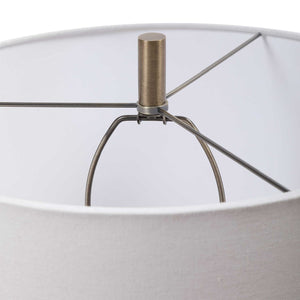   Cylindrical Clear Glass Table Lamp | Oroa.com