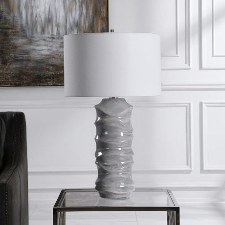   Sculpted Ceramic Table Lamp | Oroa.com