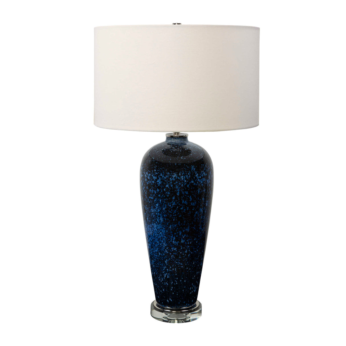   Blue Glass Table Lamp | Oroa.com