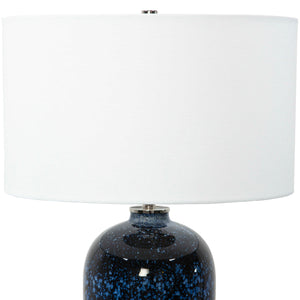   Blue Glass Table Lamp | Oroa.com