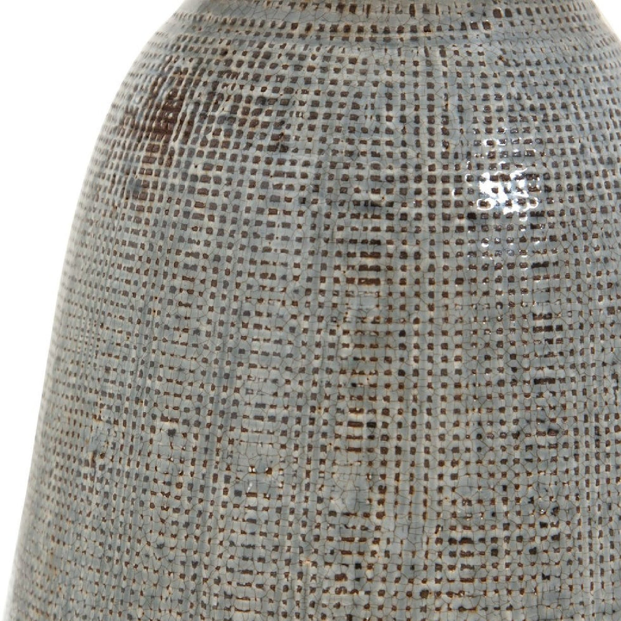   Gray Textured Ceramic Table Lamp | Oroa.com