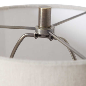   Hammered Antique Brass Buffet Lamp | Oroa.com