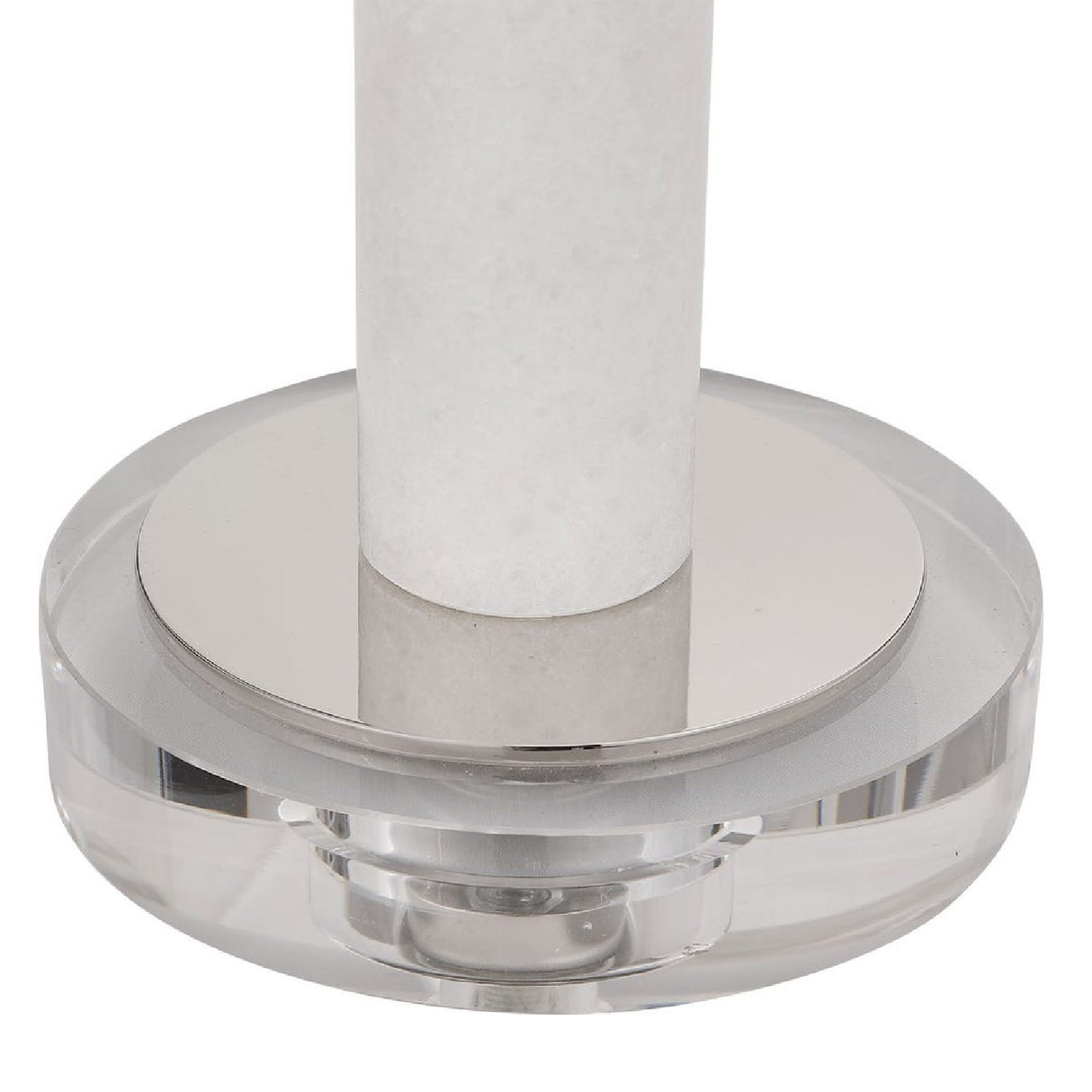   Polished Nickel Buffet Lamp | Oroa.com