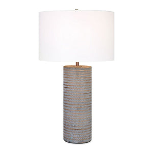   Frosted Gray Ceramic Table Lamp | Oroa.com