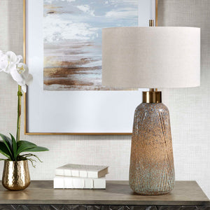   Embossed Glaze Ceramic Table Lamp | Oroa.com