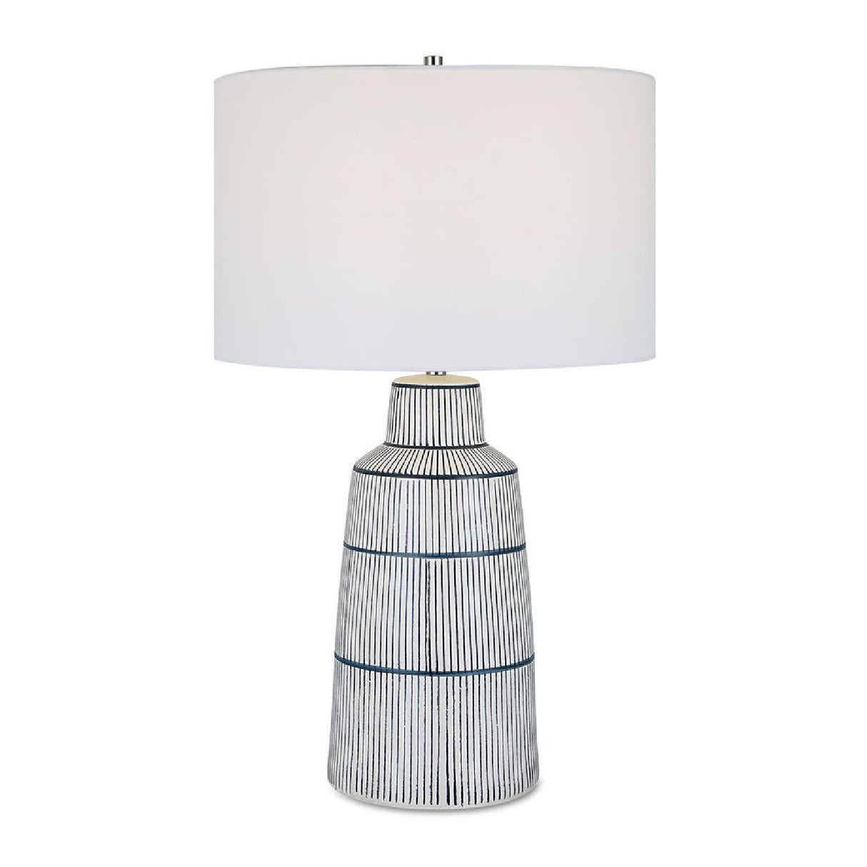   Ceramic Nautical Stripes Table Lamp | Oroa.com