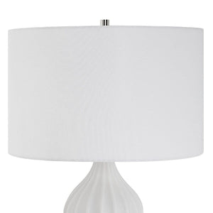  White Marble Inspired Table Lamp | Oroa.com
