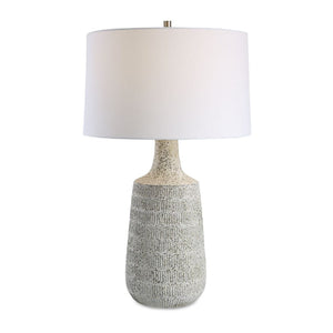   Mottled Gray Ceramic Table Lamp | Oroa.com
