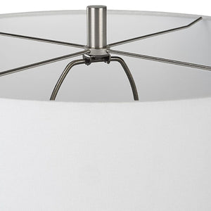   Mottled Gray Ceramic Table Lamp | Oroa.com