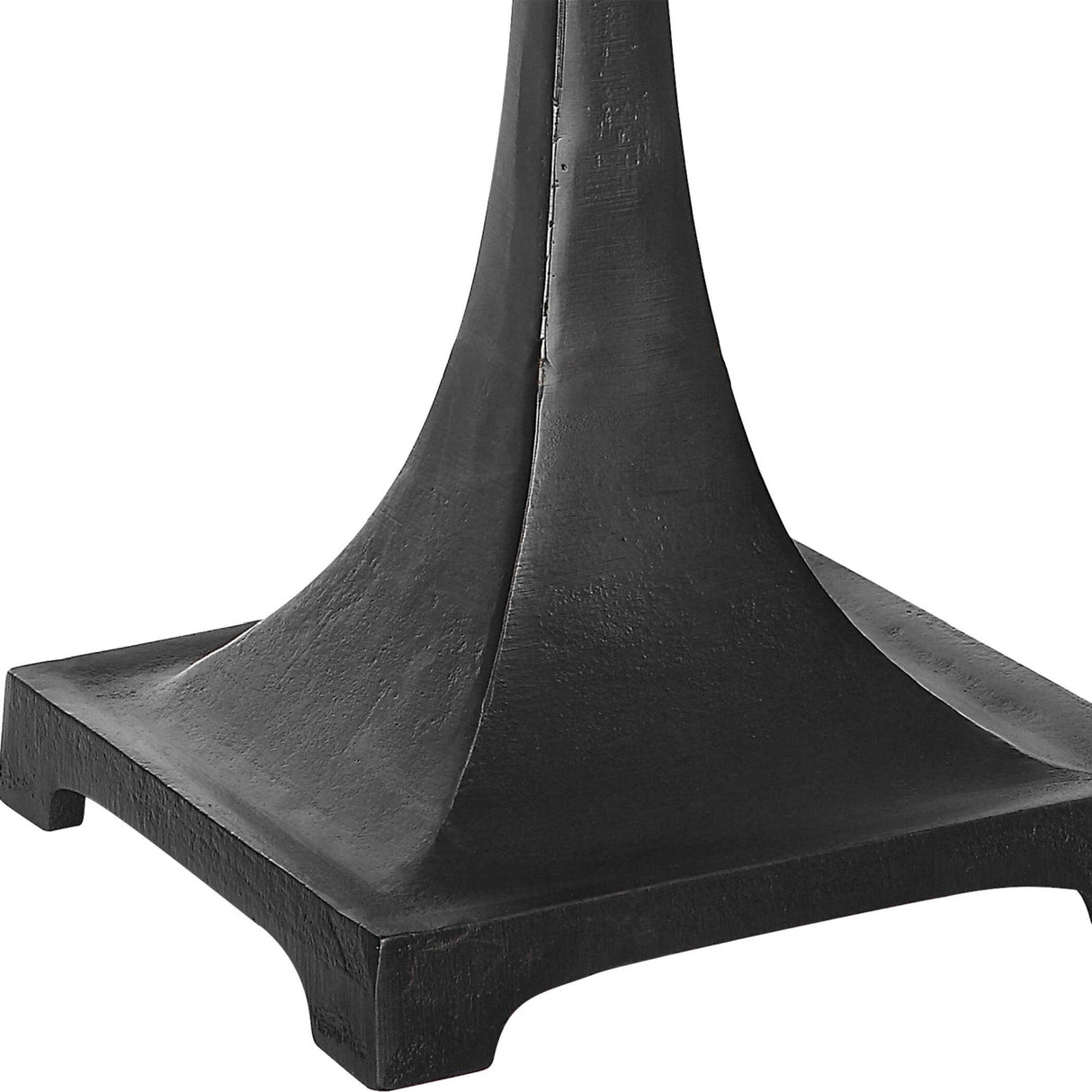   Rustic Black Iron Table Lamp | Oroa.com