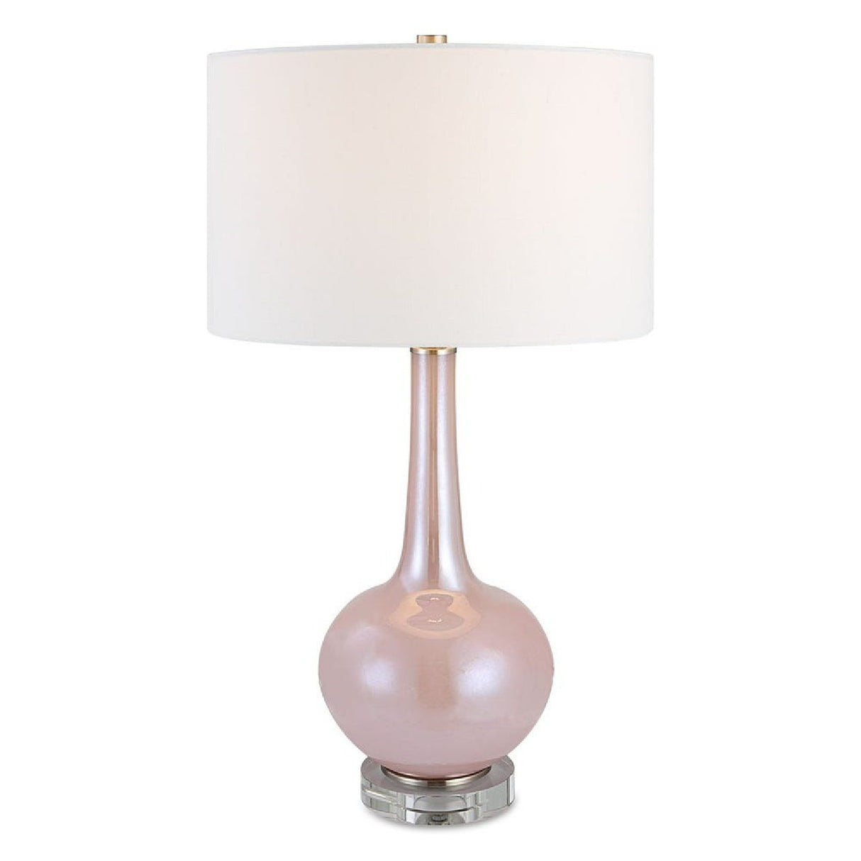   Pink Glass Table Lamp | Oroa.com