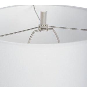   Black & White Stone Table Lamp | Oroa.com
